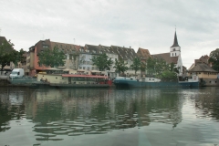 Bootsfahrt auf der Ill, Straßburg (Frankreich)