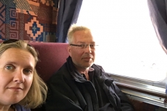 Grand Canyon Railway - Hinfahrt zum South Rim