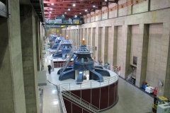 Nevada powerplant balcony - Hoover Dam