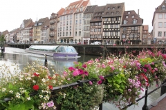 Bootsfahrt auf der Ill, Straßburg (Frankreich)