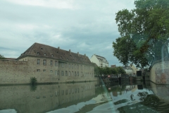 Bootsfahrt auf der Ill, Straßburg (Frankreich)