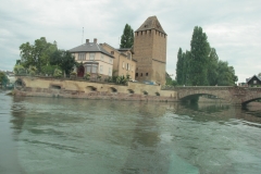 Bootsfahrt auf der Ill, Straßburg (Frankreich)