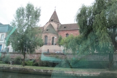 Bootsfahrt auf der Ill, Straßburg (Frankreich)