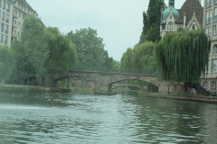 Bootsfahrt auf der Ill, Straßburg (Frankreich)