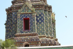 Chedis - Mosaik, Wat Pho - Bangkok Temple-Tour