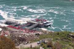 Niagarafälle - Hornblower Anlegestelle