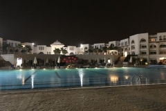 Hotel am Abend