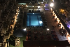 Aussicht Safir Hotel Cairo - Nacht