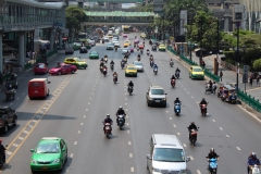 Verkehr Bangkok - Shopping Malls in Bangkok