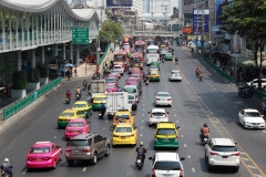 Verkehr Bangkok - Shopping Malls in Bangkok
