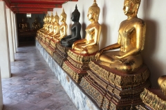 Wat Pho - Aufgereihte Buddhas