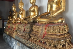 Wat Pho - Aufgereihte Buddhas