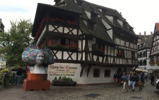 Straßburg im August mit meiner Mutter