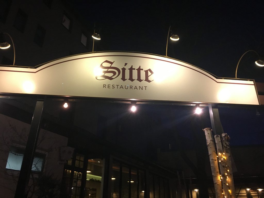Restaurant Sitte - Eingang