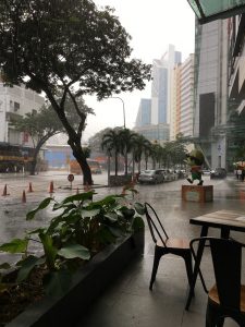 Regen in Kuala Lumpur